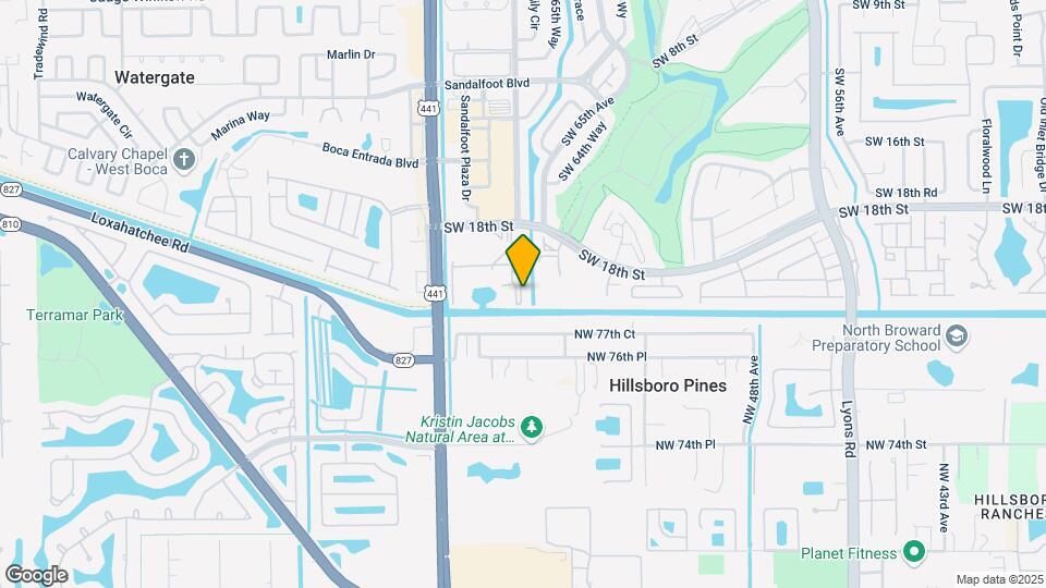 9826 Marina Blvd Mapa y Detalles de la Ubicación