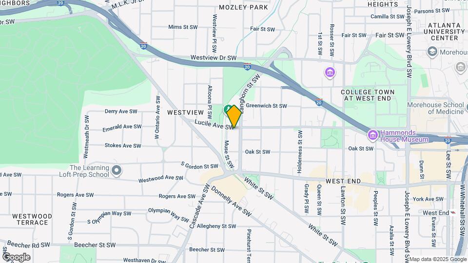 1378 Lucile Ave SW Map and Location Details