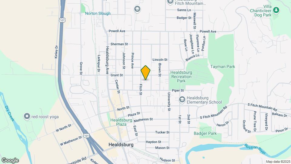 526 Fitch St Map and Location Details