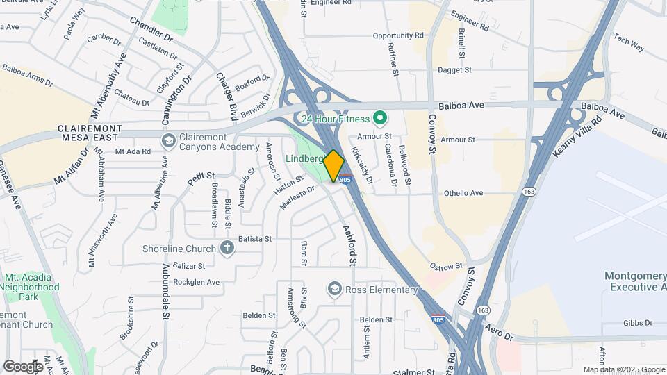 4068 Armstrong St, Unit ADU Map and Location Details