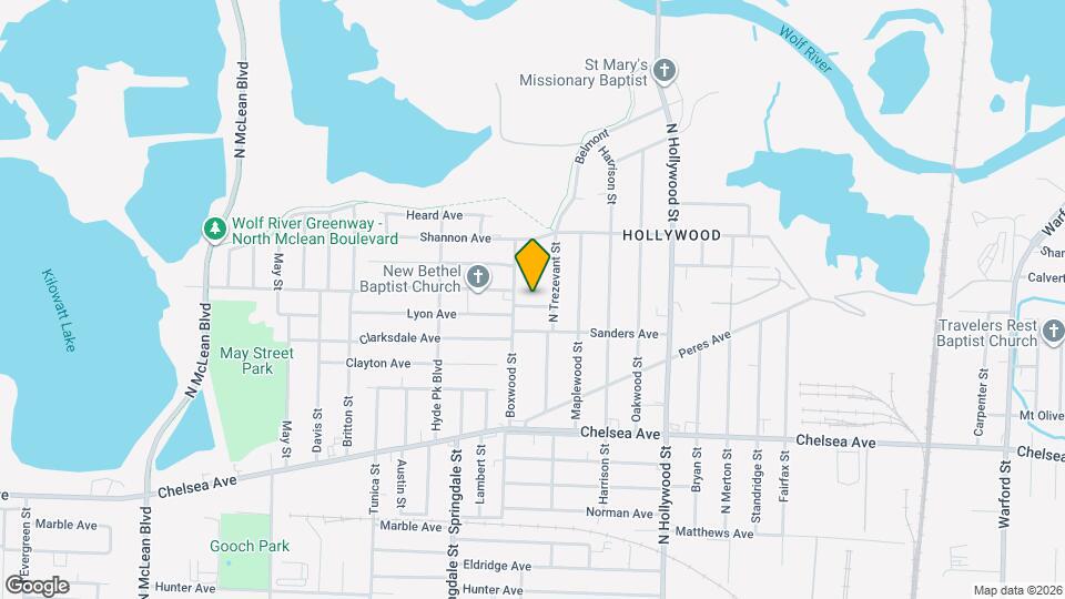 2292 Redwood Ave Map and Location Details