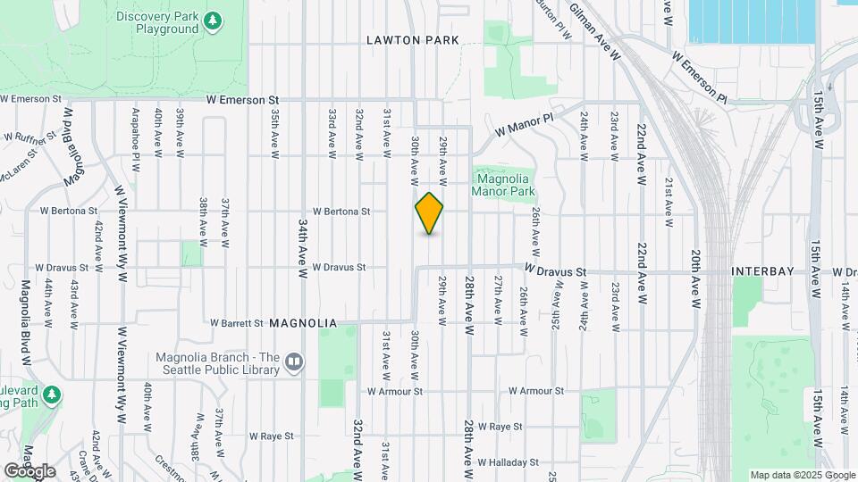 1928 35th Ave W Map and Location Details