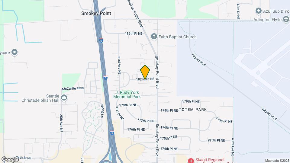 3320 182nd St NE Map and Location Details