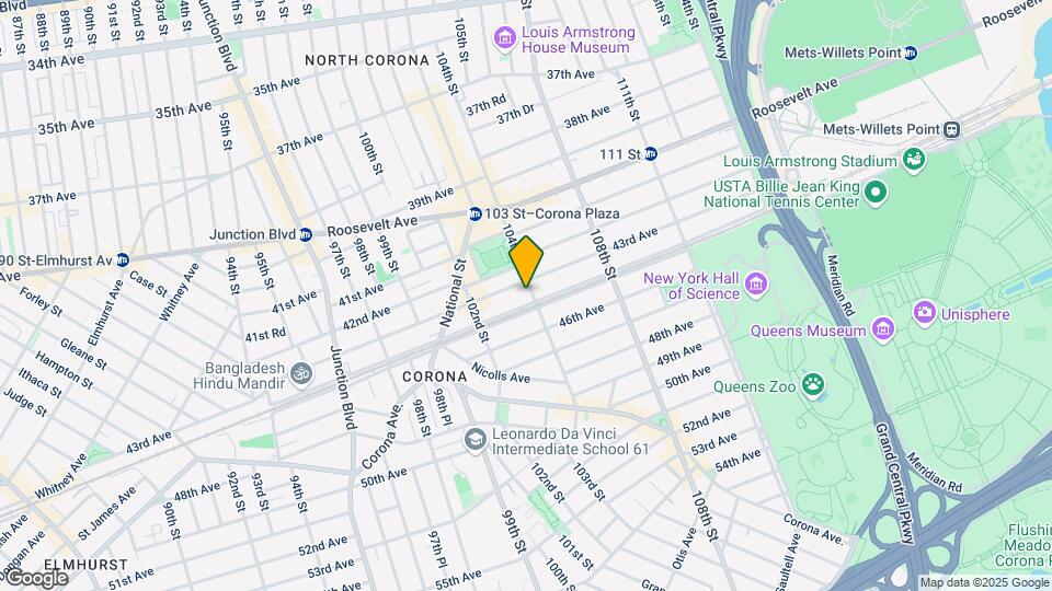 43-12 104th St Map and Location Details
