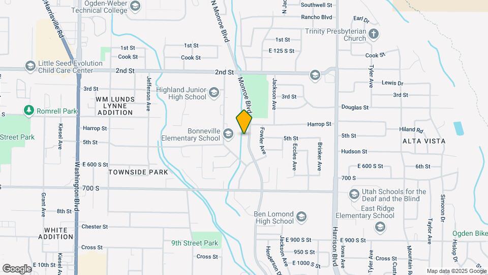 525 S Monroe Blvd Map and Location Details