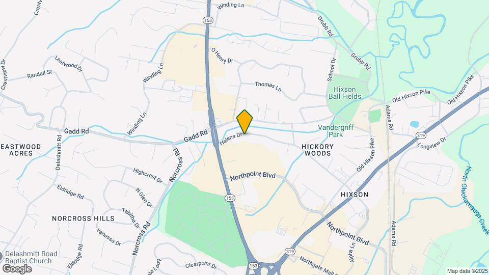 1212 Helena Dr Map and Location Details