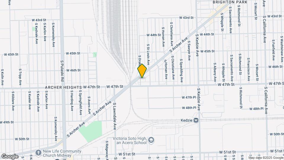 4641 S Drake Ave Map and Location Details