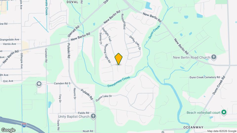 1208 Dawn Light Rd Map and Location Details