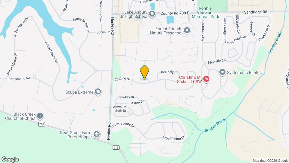 3532 Citation Dr Mapa y Detalles de la Ubicación