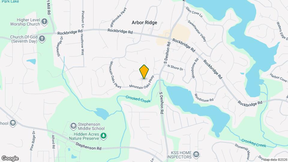 594 Fortune Ridge Rd Map and Location Details