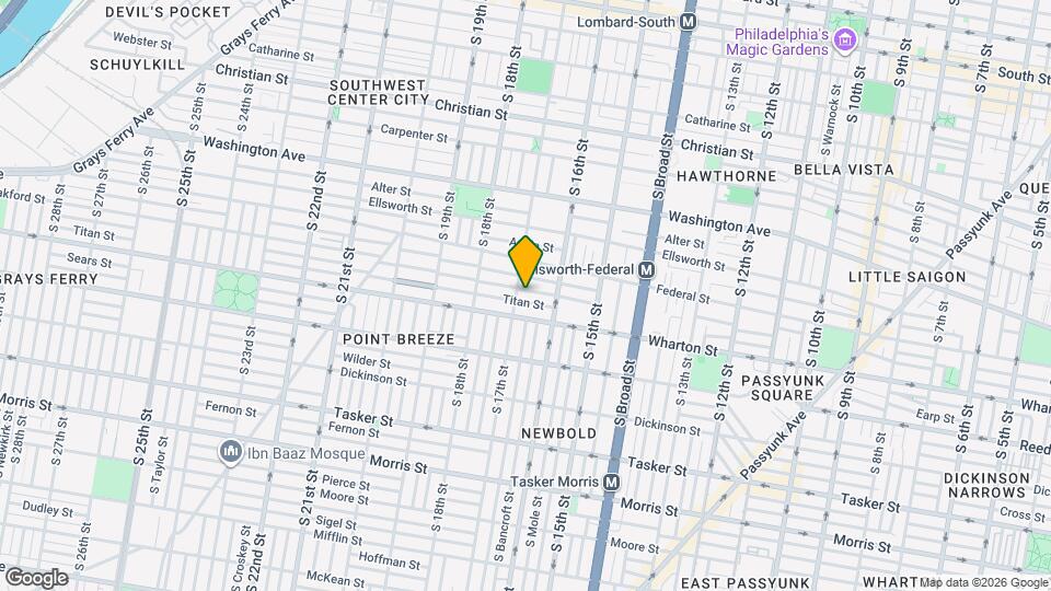 1638 Latona St Map and Location Details