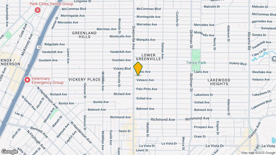 5715 Velasco Ave Map and Location Details