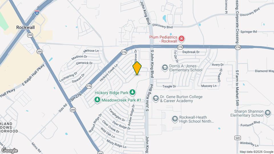 1679 Chesterwood Dr Map and Location Details