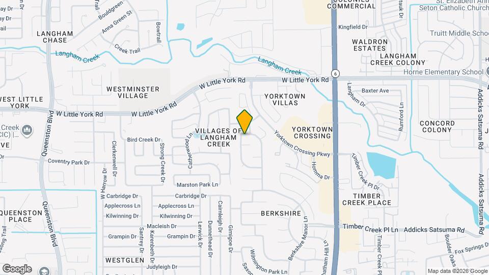 16011 Belleshire Glen Ln Map and Location Details
