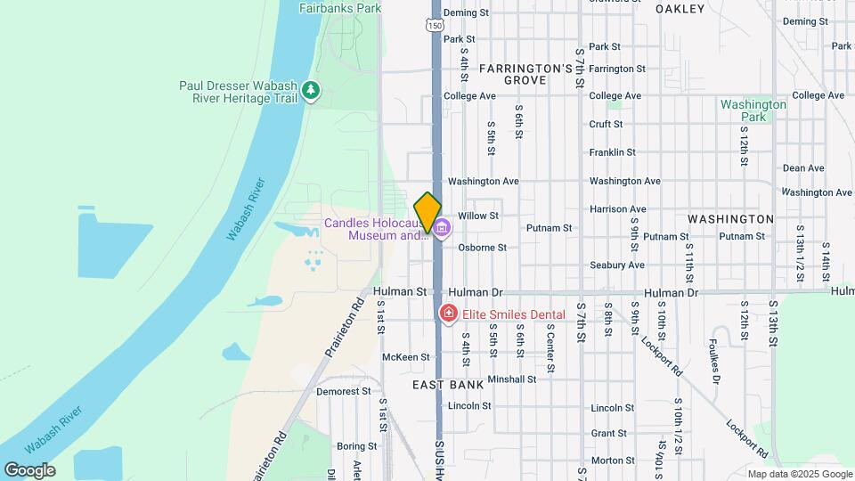 1511 S 3rd St Map and Location Details
