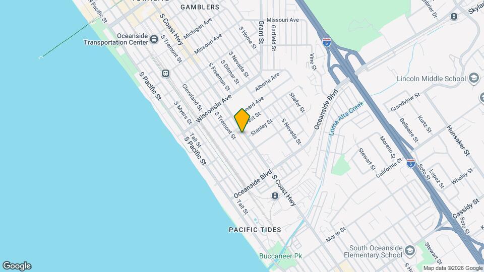 1015 S Coast Hwy Map and Location Details