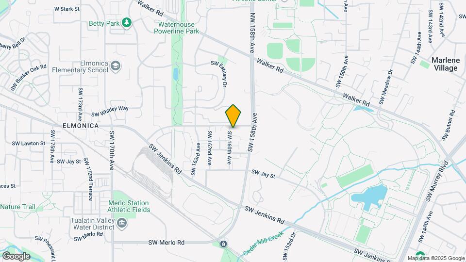 1050 SW 160th Ave Map and Location Details