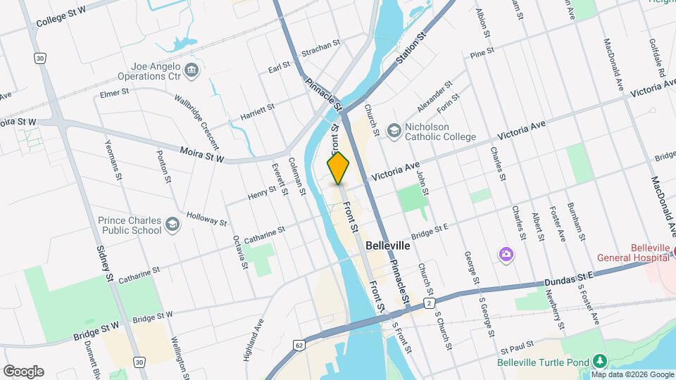 304 Front St Map and Location Details