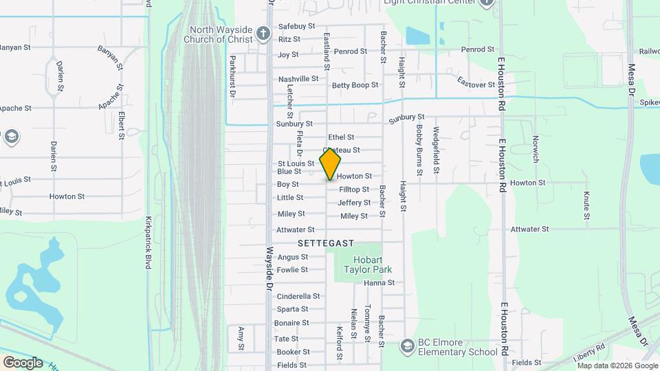 6186 Eastland St Map and Location Details