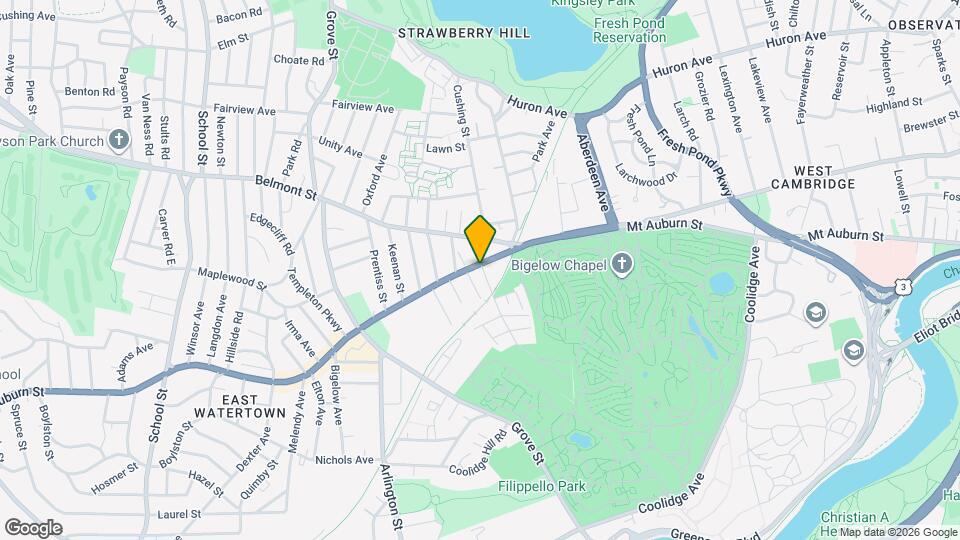 785 Mount Auburn St, Unit 2 Map and Location Details