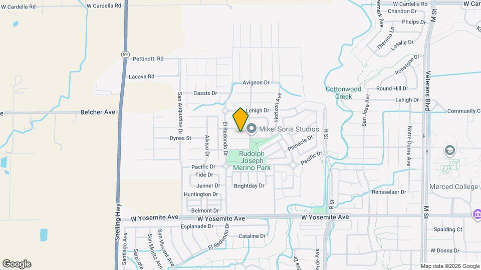 1263 Orion Ct Map and Location Details