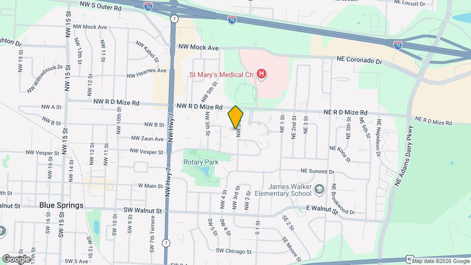 503 NW 3rd St Mapa y Detalles de la Ubicación