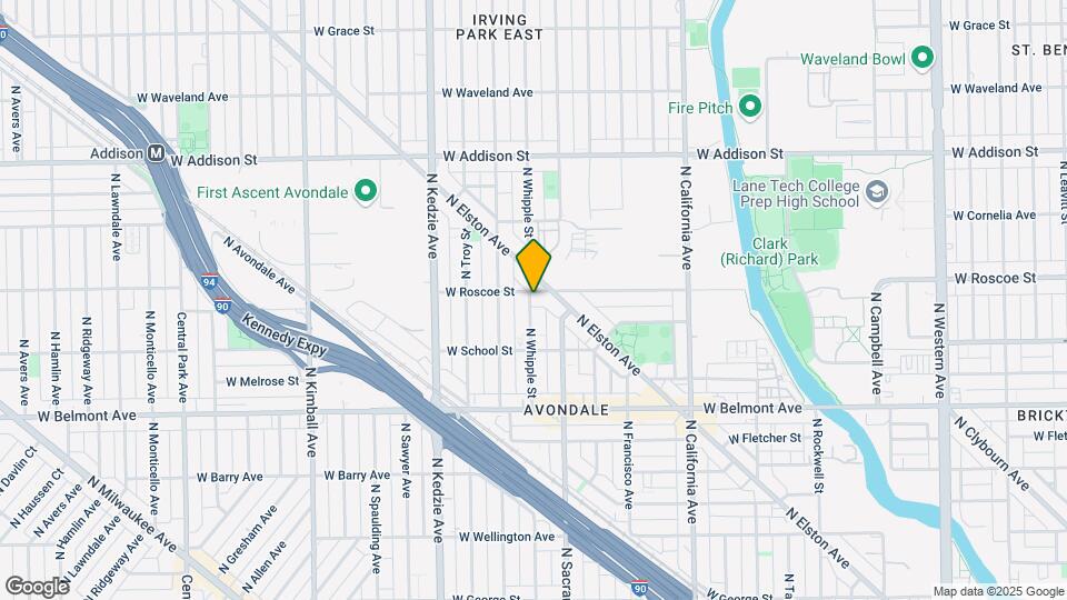 3355 N Whipple St Map and Location Details