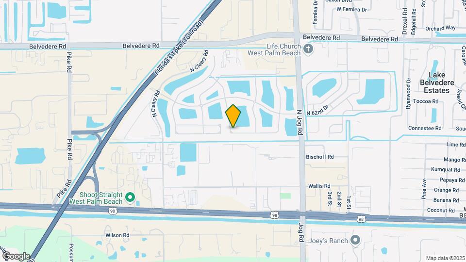 658 Cresta Cir Map and Location Details