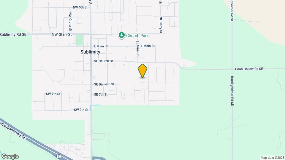 537 SE Oak Grove Ave Map and Location Details