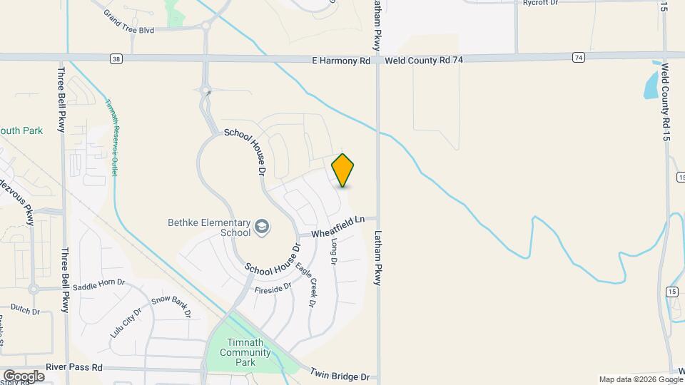 5040 Thunderhead Dr Map and Location Details