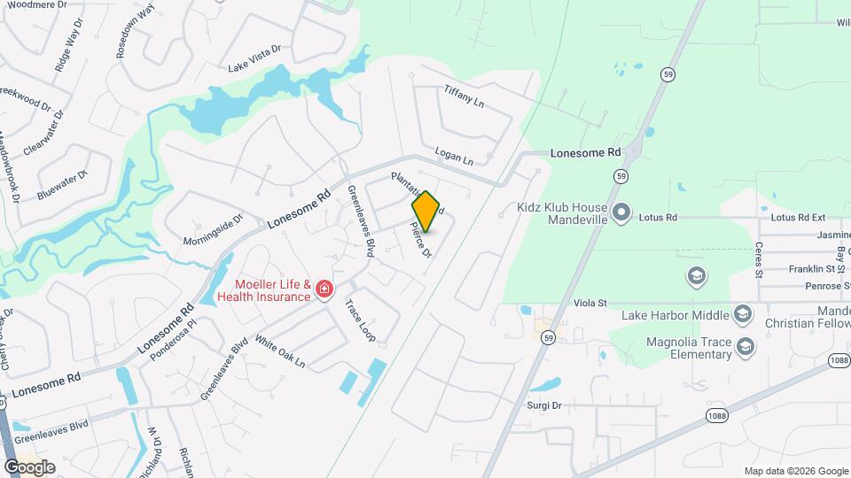 658 Pierce Dr Map and Location Details