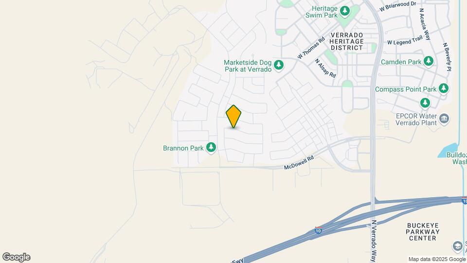 21257 W Berkeley Rd Map and Location Details