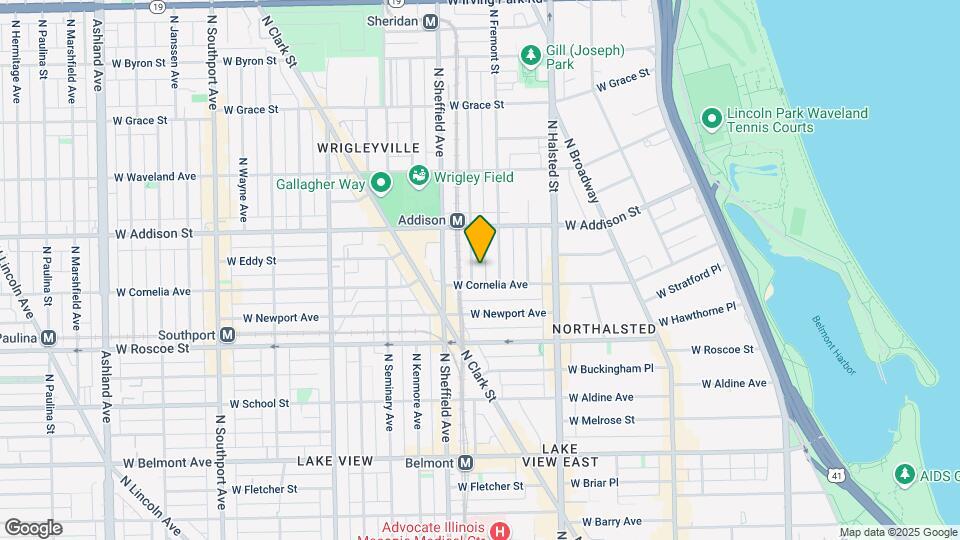 3515 N Wilton Ave Map and Location Details