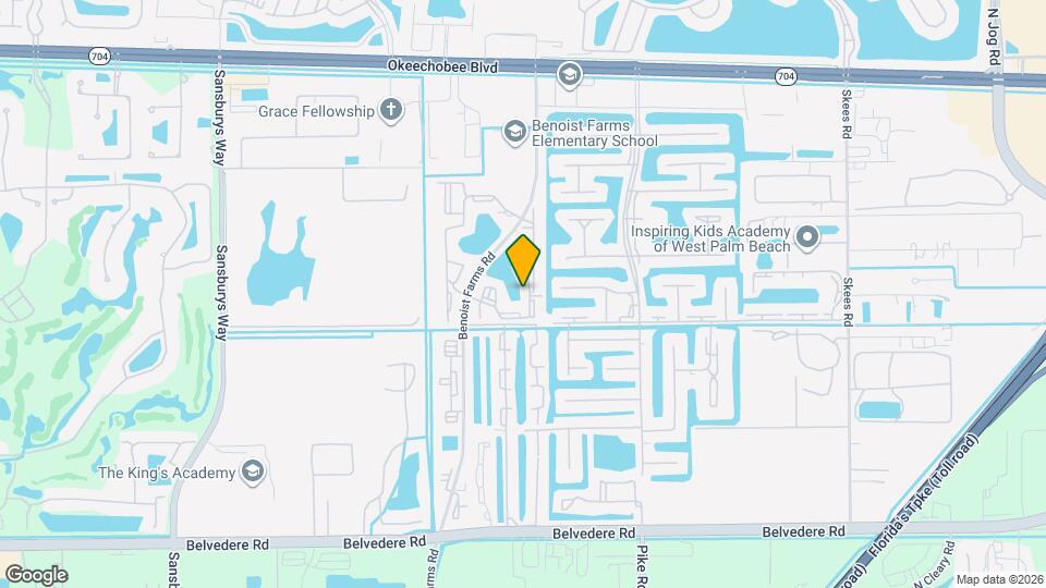 1495 Lake Crystal Dr, Unit H Map and Location Details