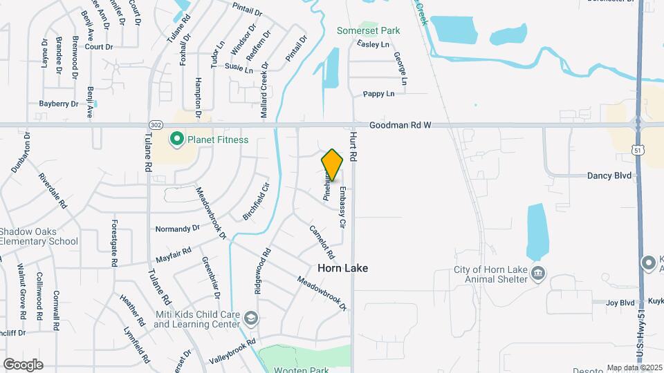 6780 Pinehurst Rd Map and Location Details