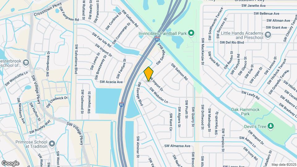 2461 SW Webster Ln Map and Location Details