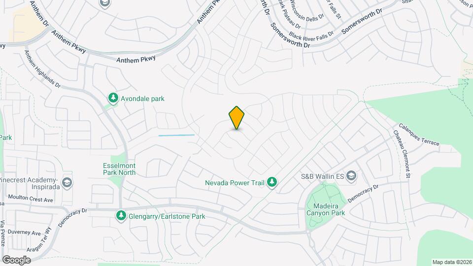 2545 Divine Sky Dr Map and Location Details