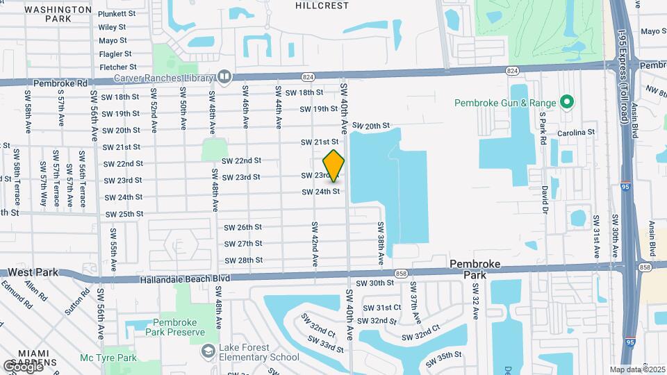 4 Units in West Park 8.5% Cap Rate! Map and Location Details