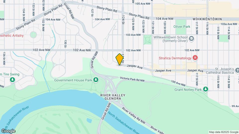 12403 Jasper Av NW Map and Location Details