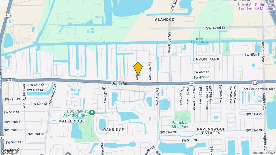 4732 SW 33rd Ave Map and Location Details