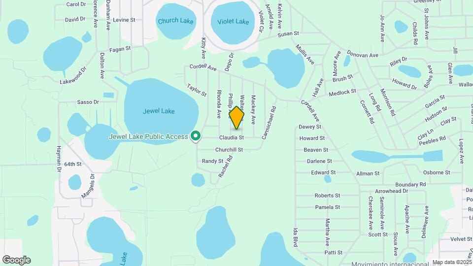 116 Claudia St Map and Location Details