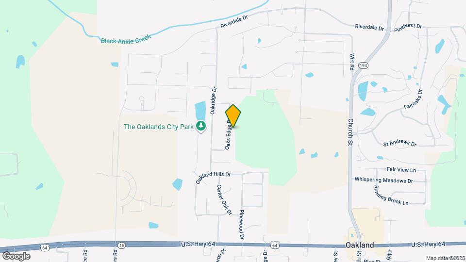 170 Oaksedge Dr Map and Location Details