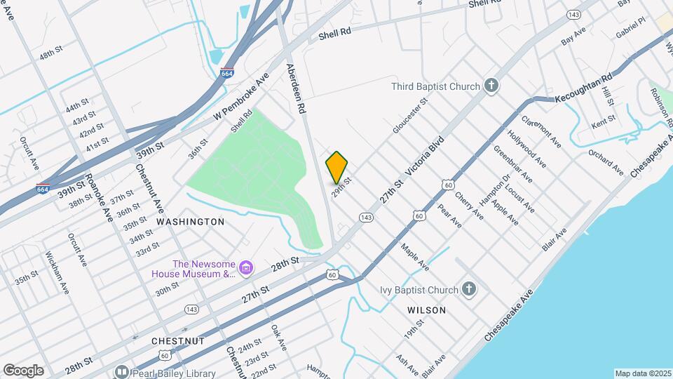 401 Maple Ave Map and Location Details