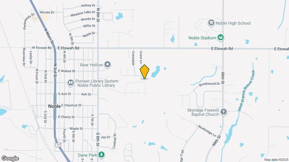 1205 Magnolia Dr Map and Location Details