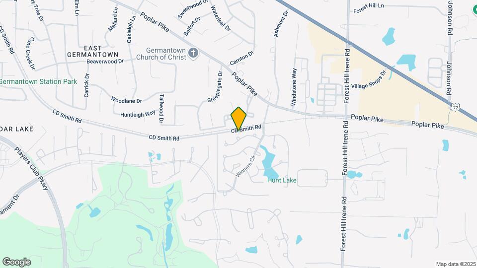 8822 Gainesway Dr Map and Location Details