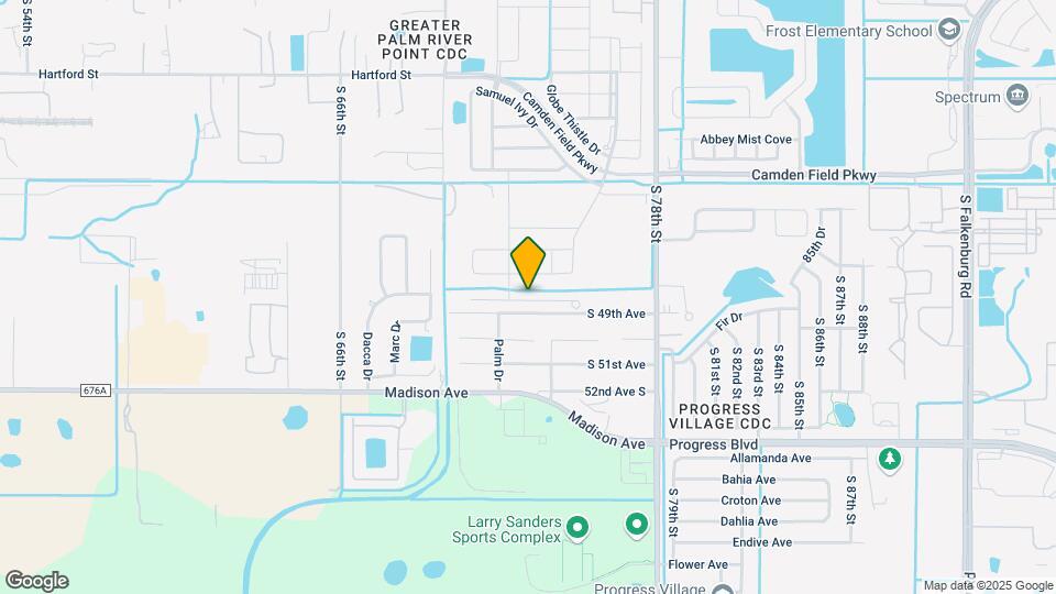 7312 Spring Snowflake Ave Map and Location Details