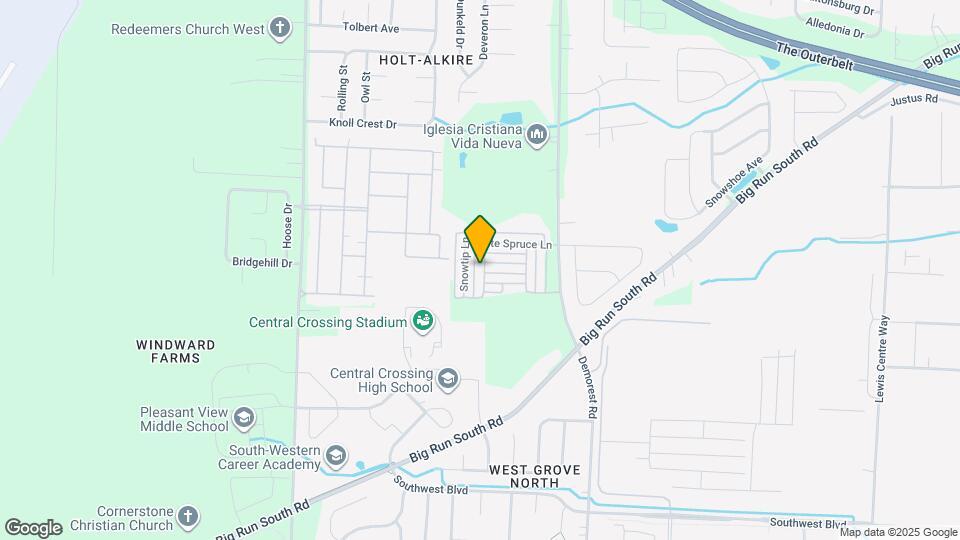 2545 Bristlecone Ln Map and Location Details