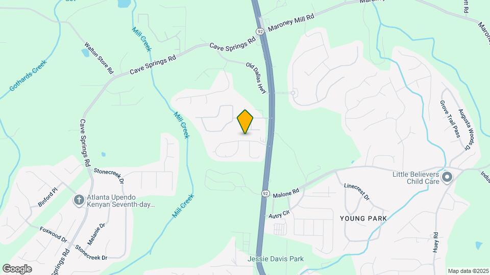 5328 Brickleberry Way Map and Location Details