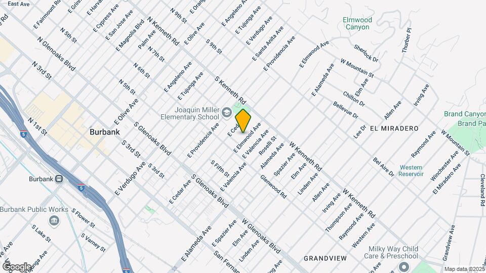 635 E Elmwood Ave, Unit 301 Map and Location Details