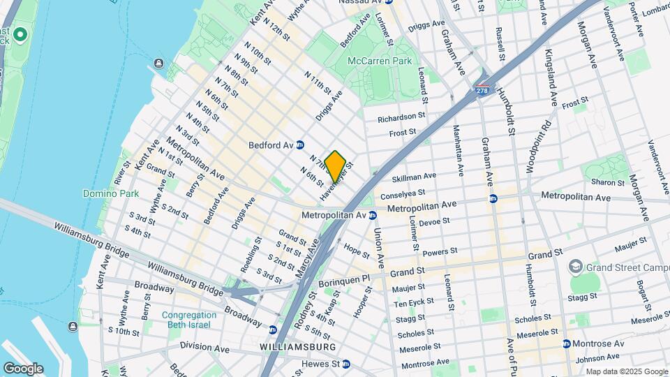 55-59 Havemeyer St Mapa y Detalles de la Ubicación